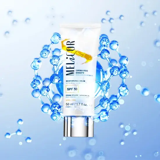 Crema viso idratante SPF 50 per pelli sensibil Crema viso idratante SPF 50 per pelli sensibil