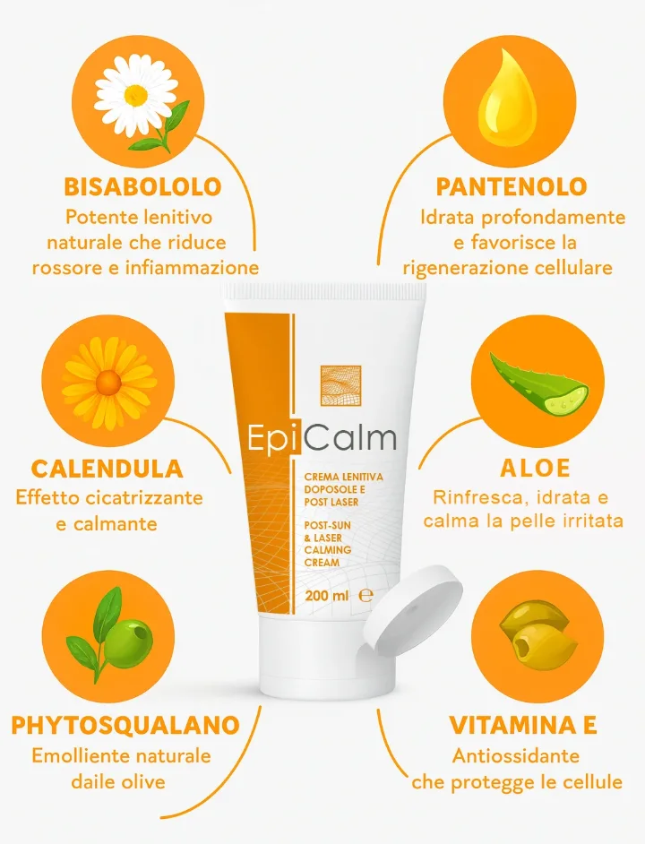 Epicalm ingredienti chiave Epicalm ingredienti chiave