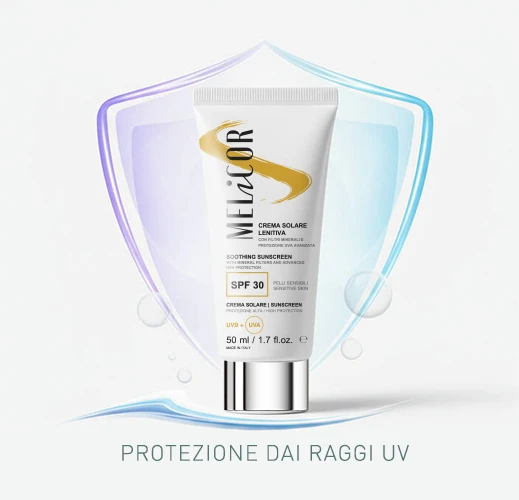 Protezione solare minerale post-epilazione laser: SPF obbligatorio dopo ogni seduta Crema solare minerale SPF dopo epilazione laser, protezione UV pelle sensibile
