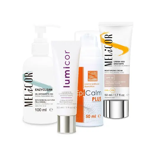 Post CO₂ laser face Kit: advanced protection and hyperpigmentation correction